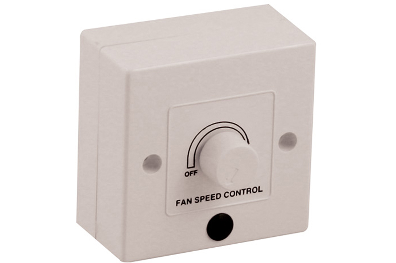 Speed controller for plastic duct fans